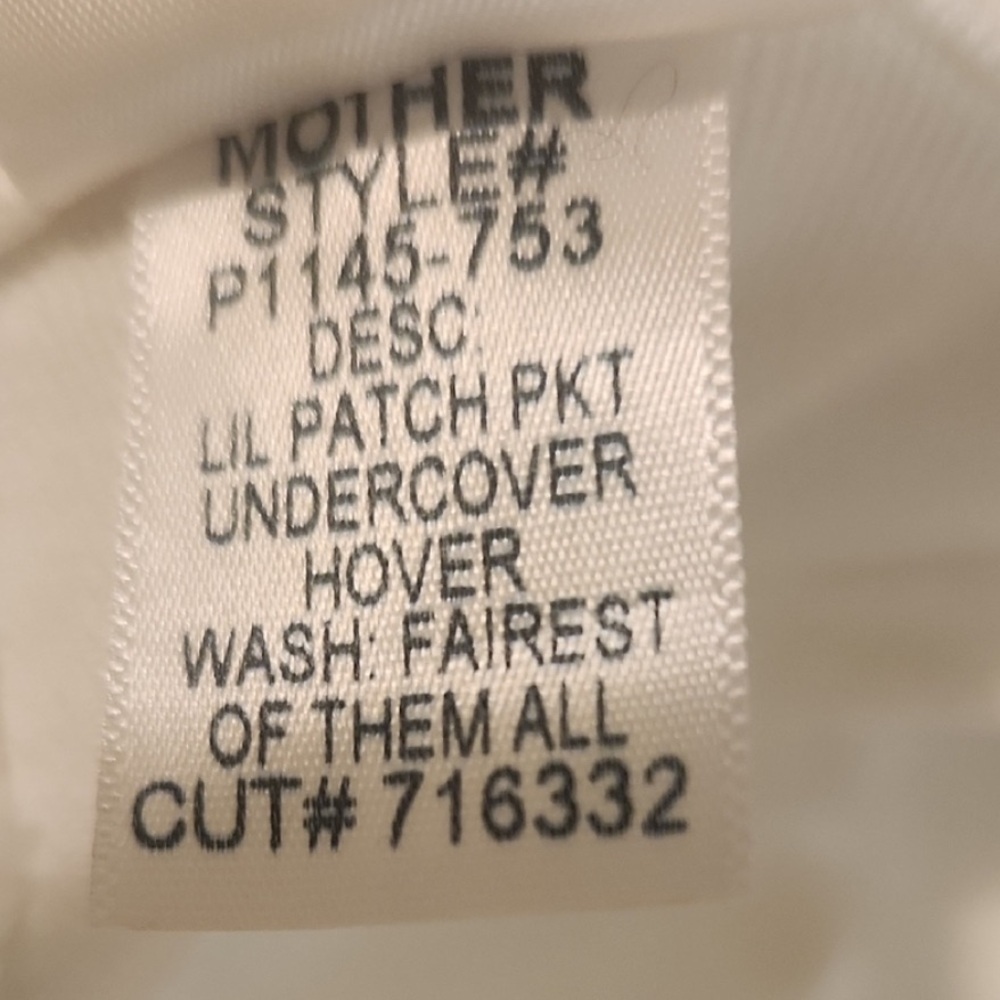 Mother Lil Patch Pocket Undercover Hover Fairest … - image 5